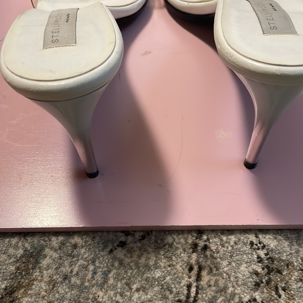 Stella Mccartney White Transparent Strap Heel. - image 6